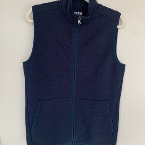 nwt Rhone Quilted Vest in Deep Blue